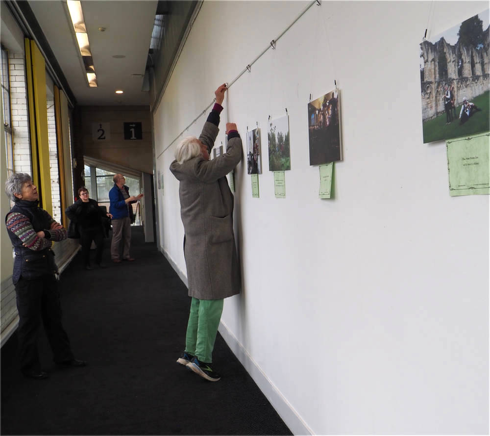 images from the exhibition at York City Screen