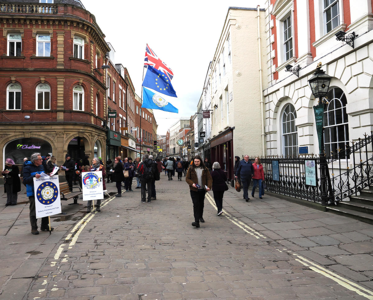 during the march