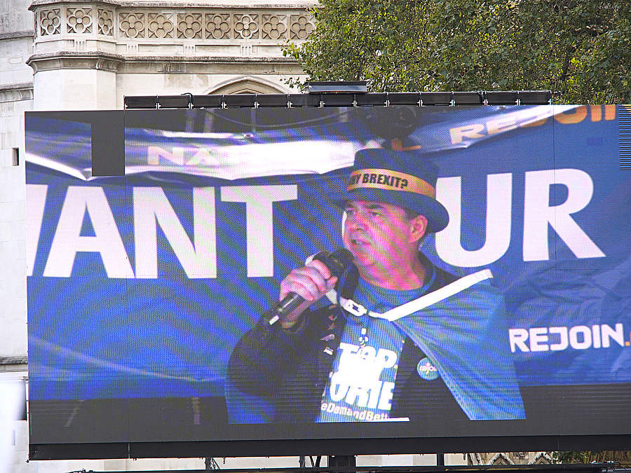 during the march