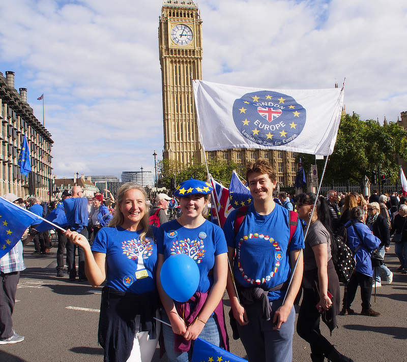 during the march