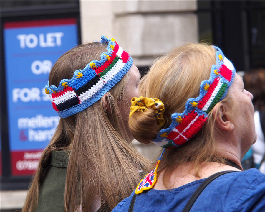 during the march