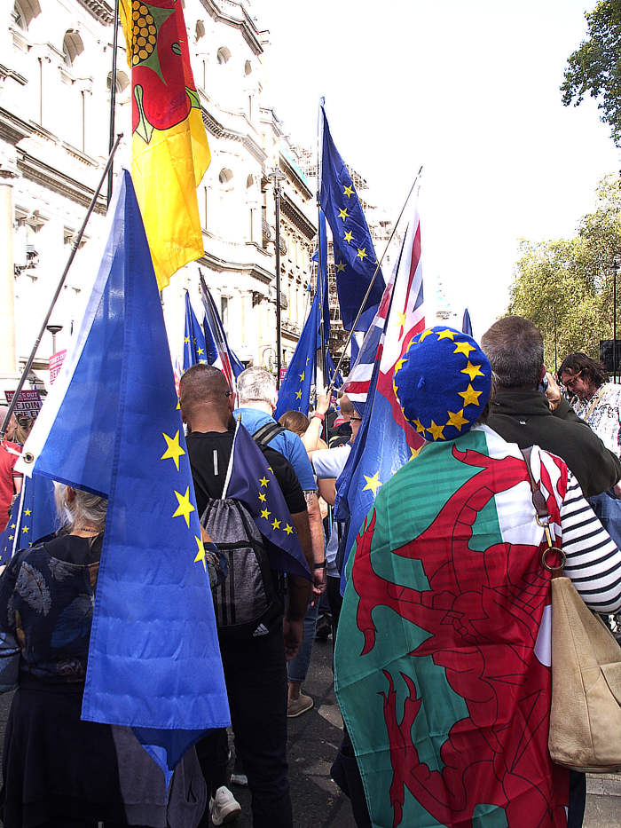 during the march