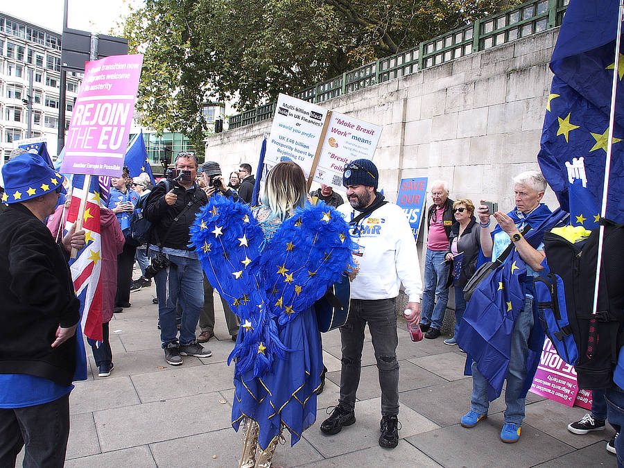 during the march