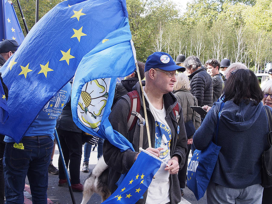 during the march