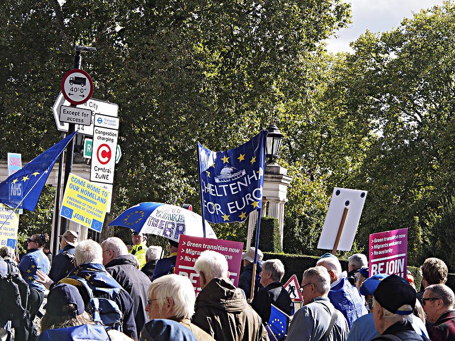 during the march