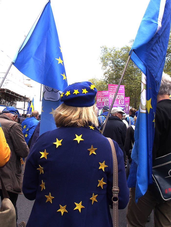 during the march