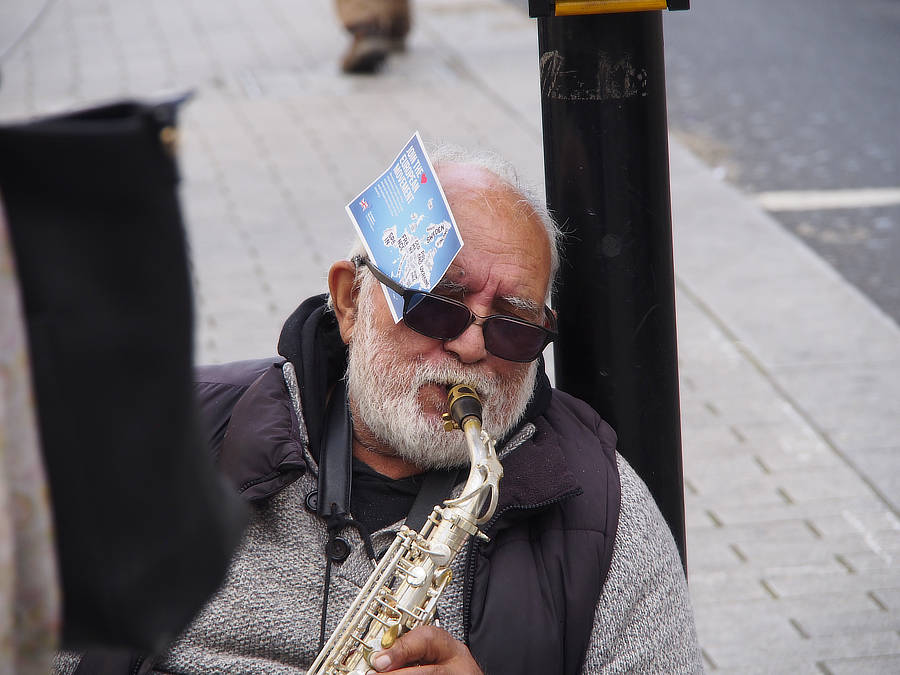 during the march