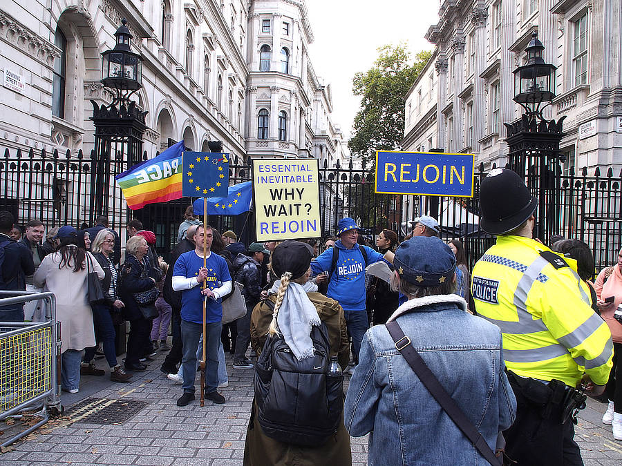 during the march