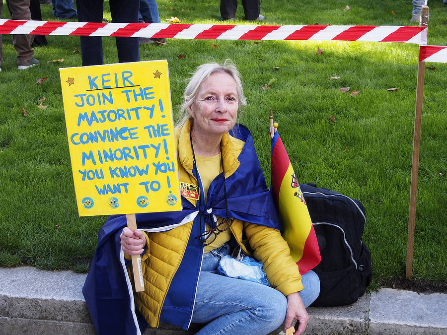 during the march